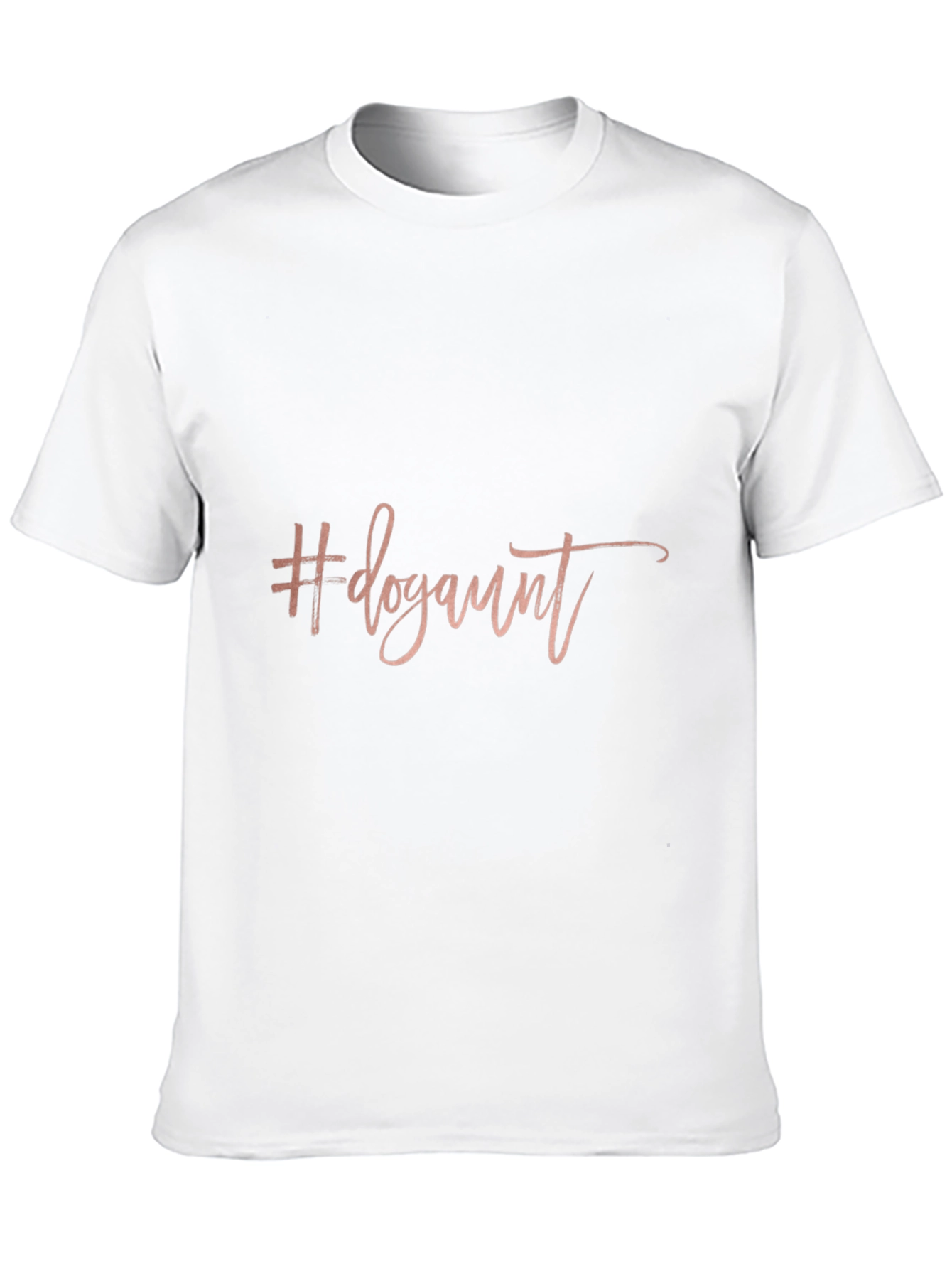 Dog Aunt Tee - Black Short Sleeve