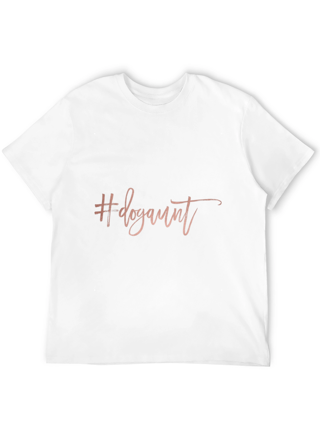 Dog Aunt Tee - Black Short Sleeve