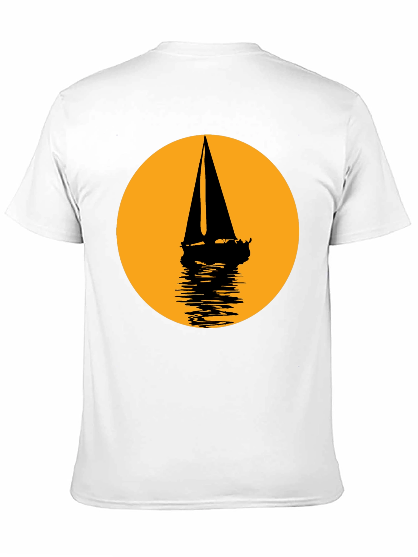 Sailboat Silhouette Graphic Tee