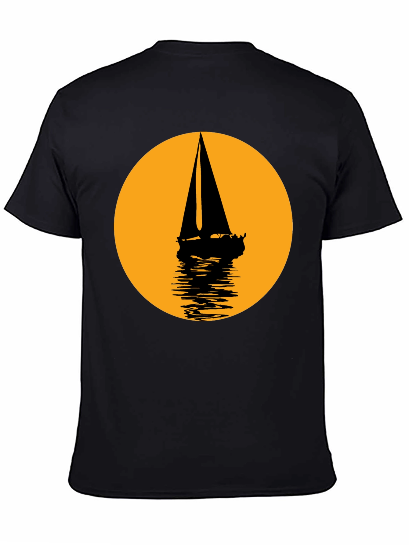 Sailboat Silhouette Graphic Tee
