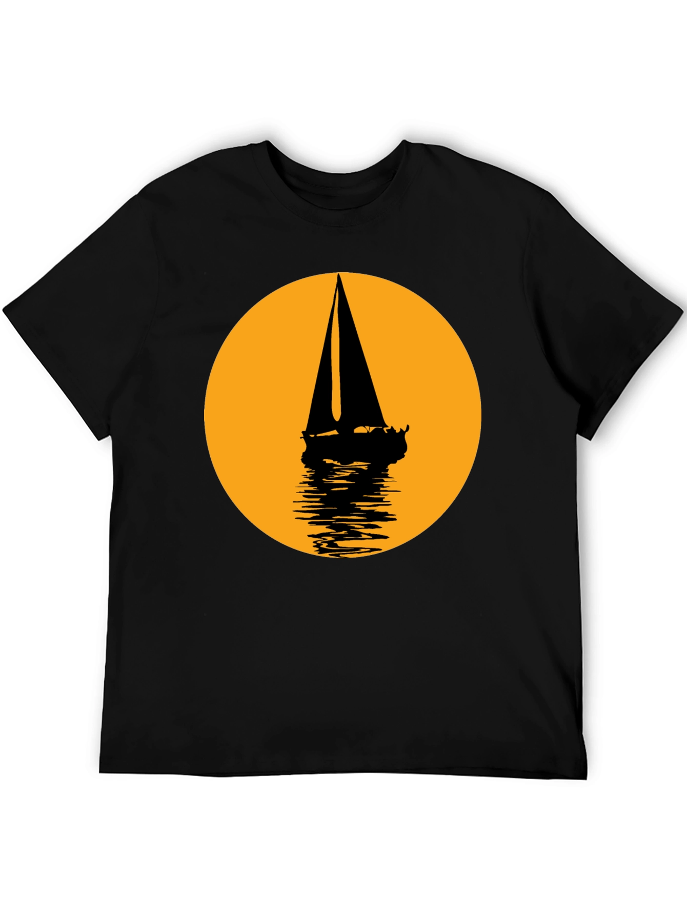 Sailboat Silhouette Graphic Tee