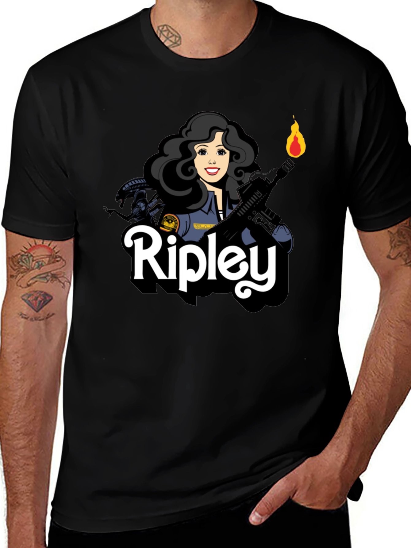 Ripley Cartoon T-Shirt