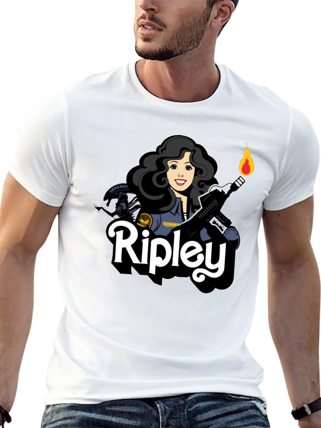 Ripley Cartoon T-Shirt