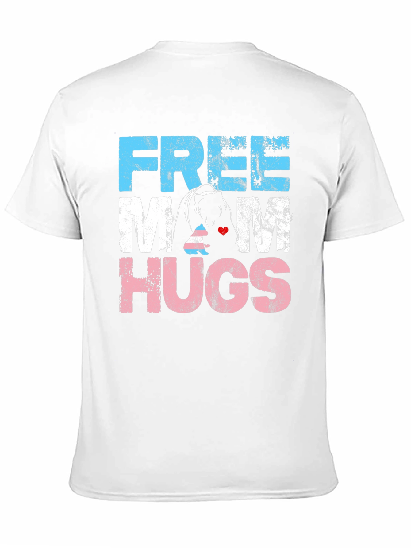 Free Mom Hugs T-Shirt - Bear Hug Graphic Tee