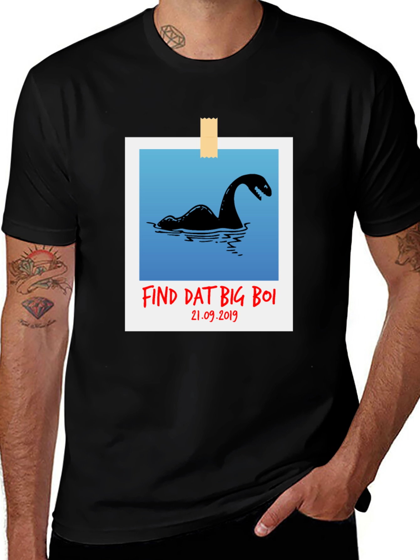 Find Dat Big Boi Loch Ness T-Shirt Nessie
