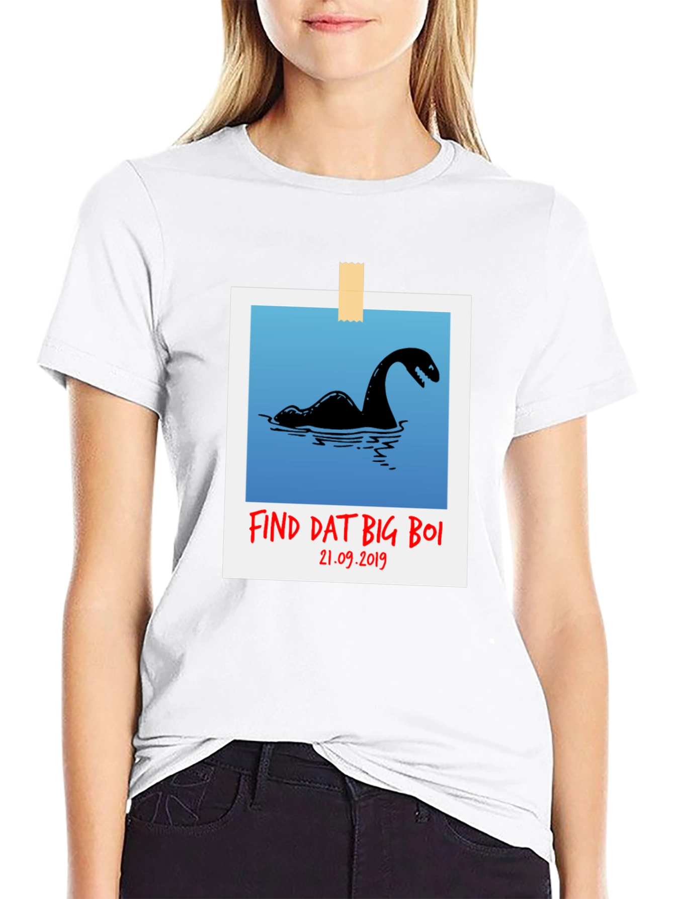 Find Dat Big Boi Loch Ness T-Shirt Nessie