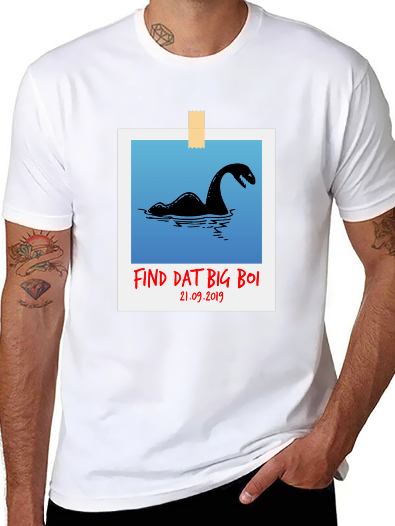 Find Dat Big Boi Loch Ness T-Shirt Nessie