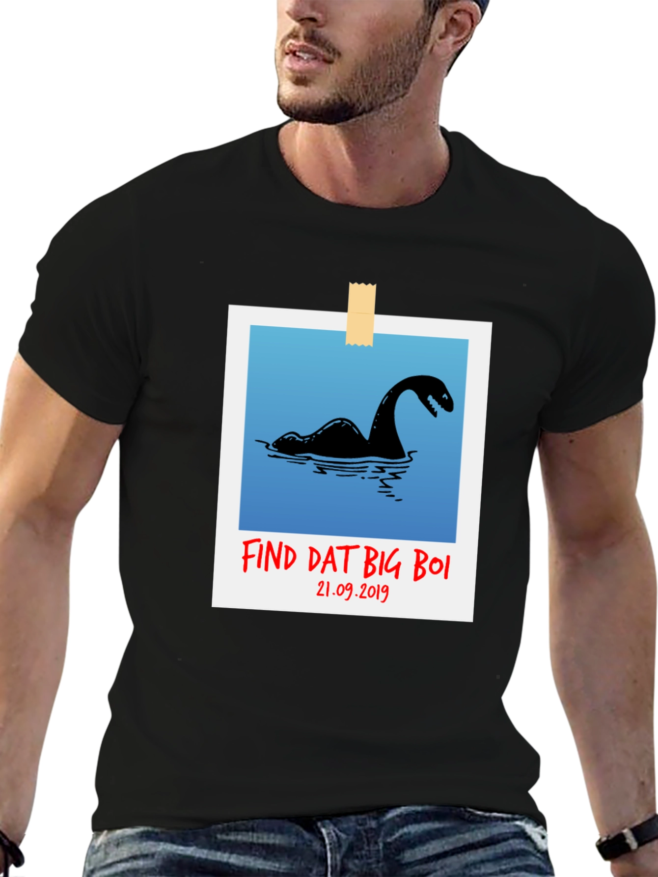 Find Dat Big Boi Loch Ness T-Shirt Nessie