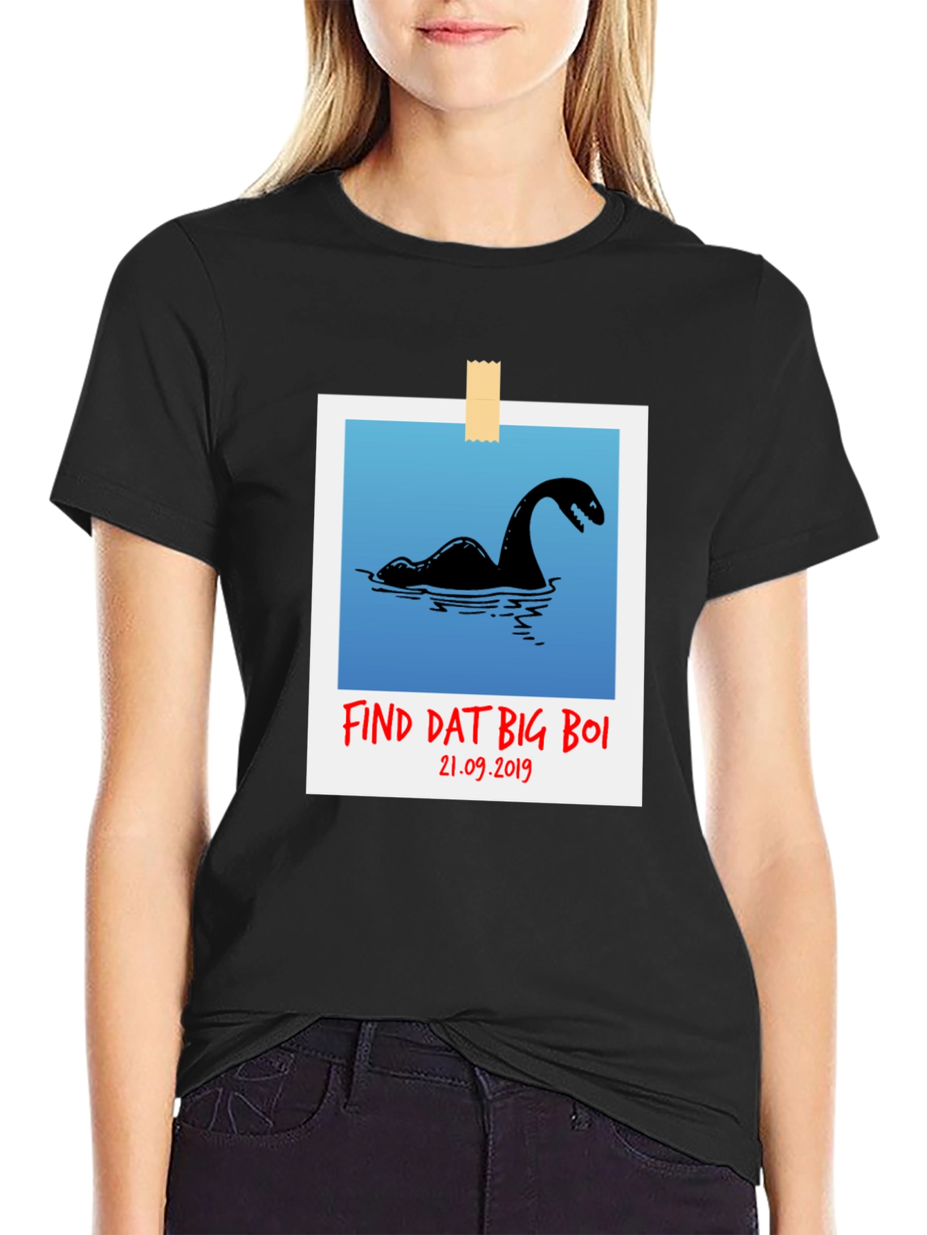 Find Dat Big Boi Loch Ness T-Shirt Nessie