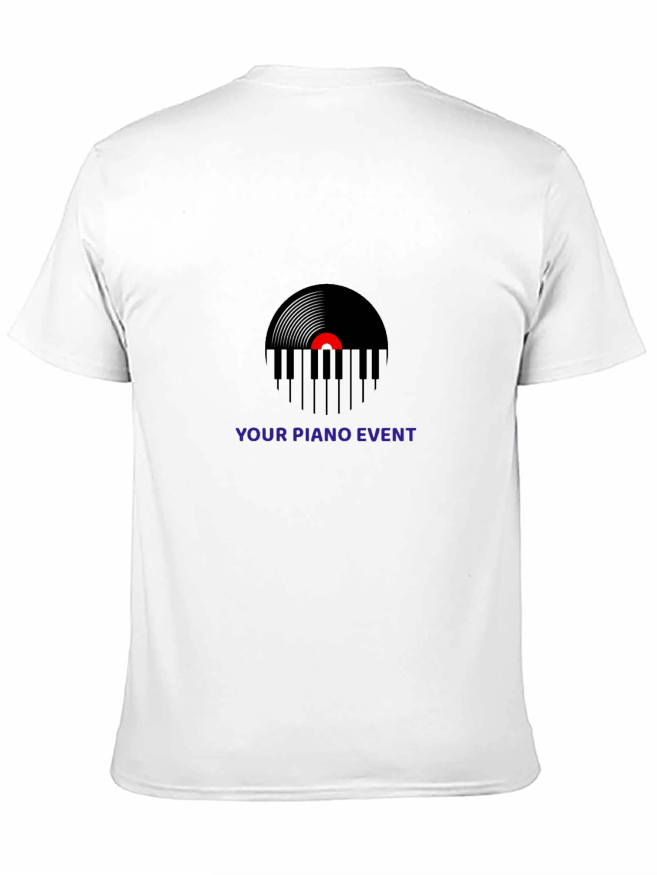 Your Piano Event Black Graphic T-Shirt