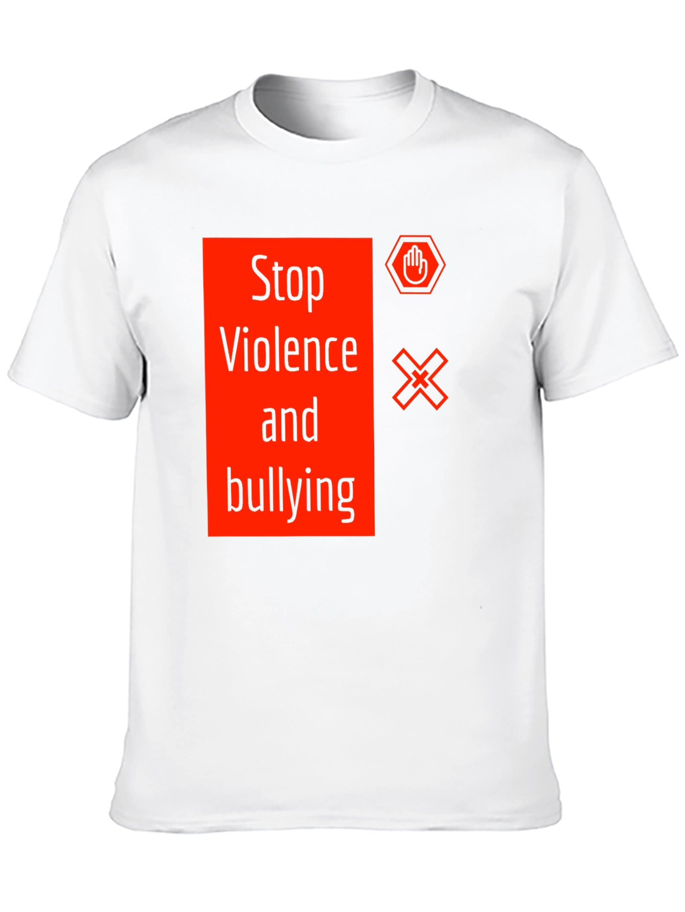 Stop Violence and Bullying Graphic Tee
