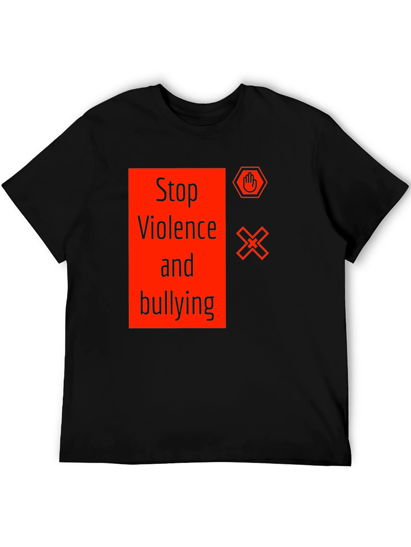 Stop Violence and Bullying Graphic Tee