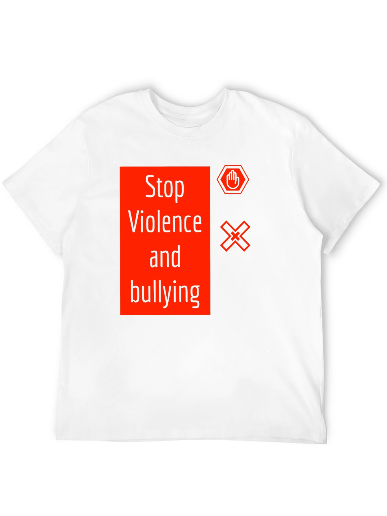 Stop Violence and Bullying Graphic Tee