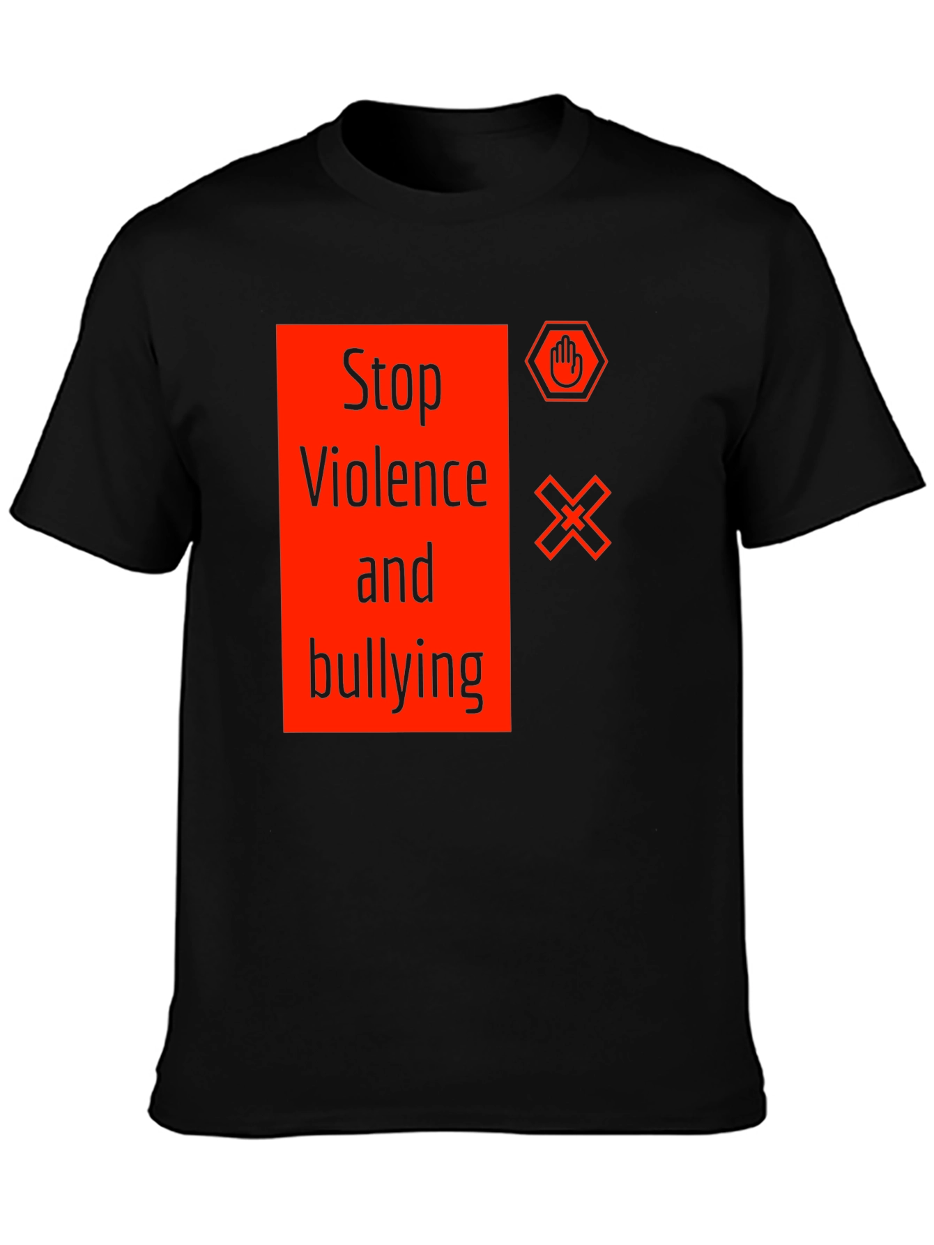 Stop Violence and Bullying Graphic Tee