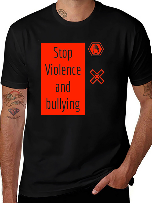 Stop Violence and Bullying Graphic Tee