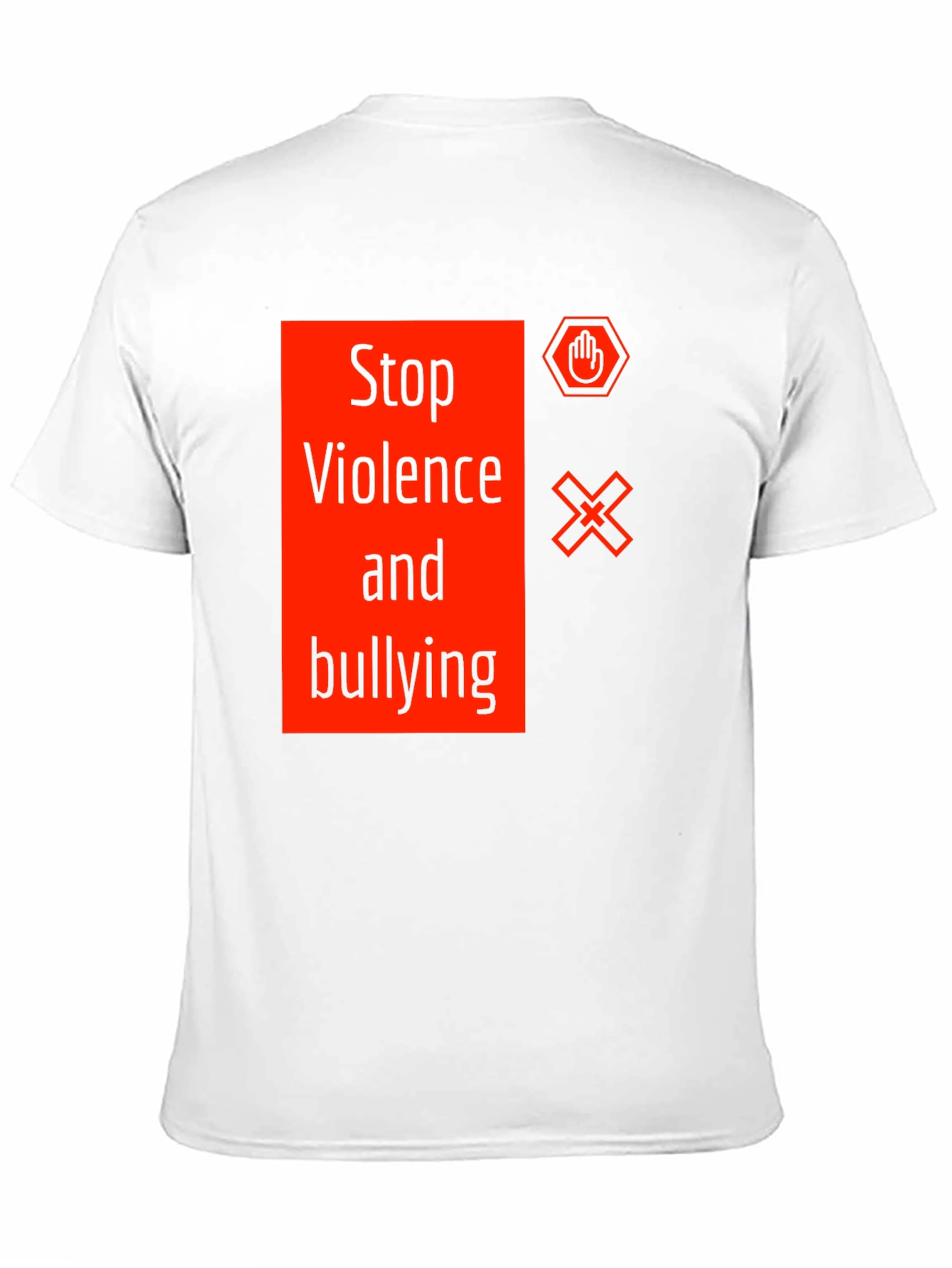 Stop Violence and Bullying Graphic Tee