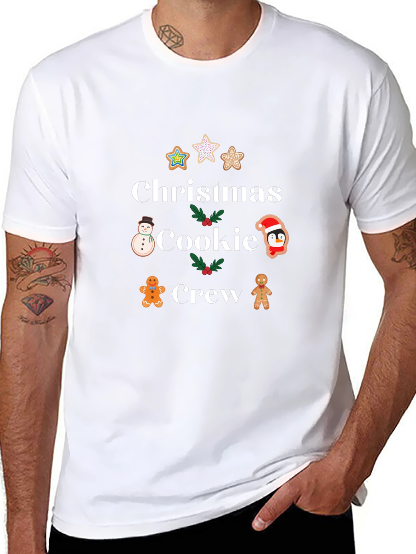 Christmas Cookie Crew Graphic T-Shirt
