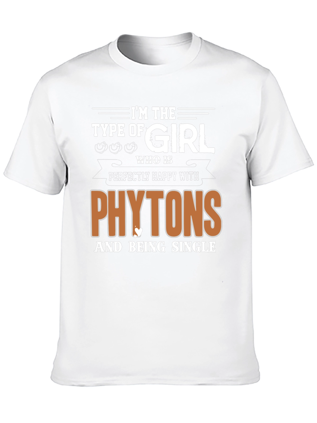 Phytons & Single T-Shirt - Black Graphic Tee