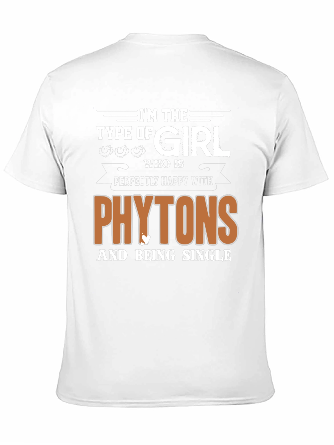 Phytons & Single T-Shirt - Black Graphic Tee