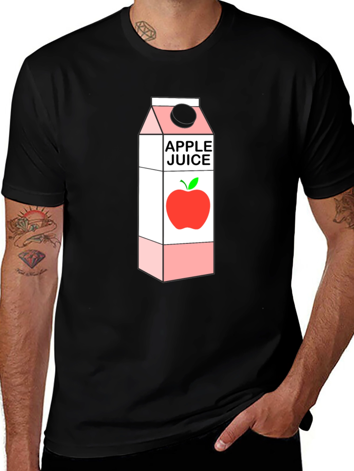 Apple Juice Graphic T-Shirt