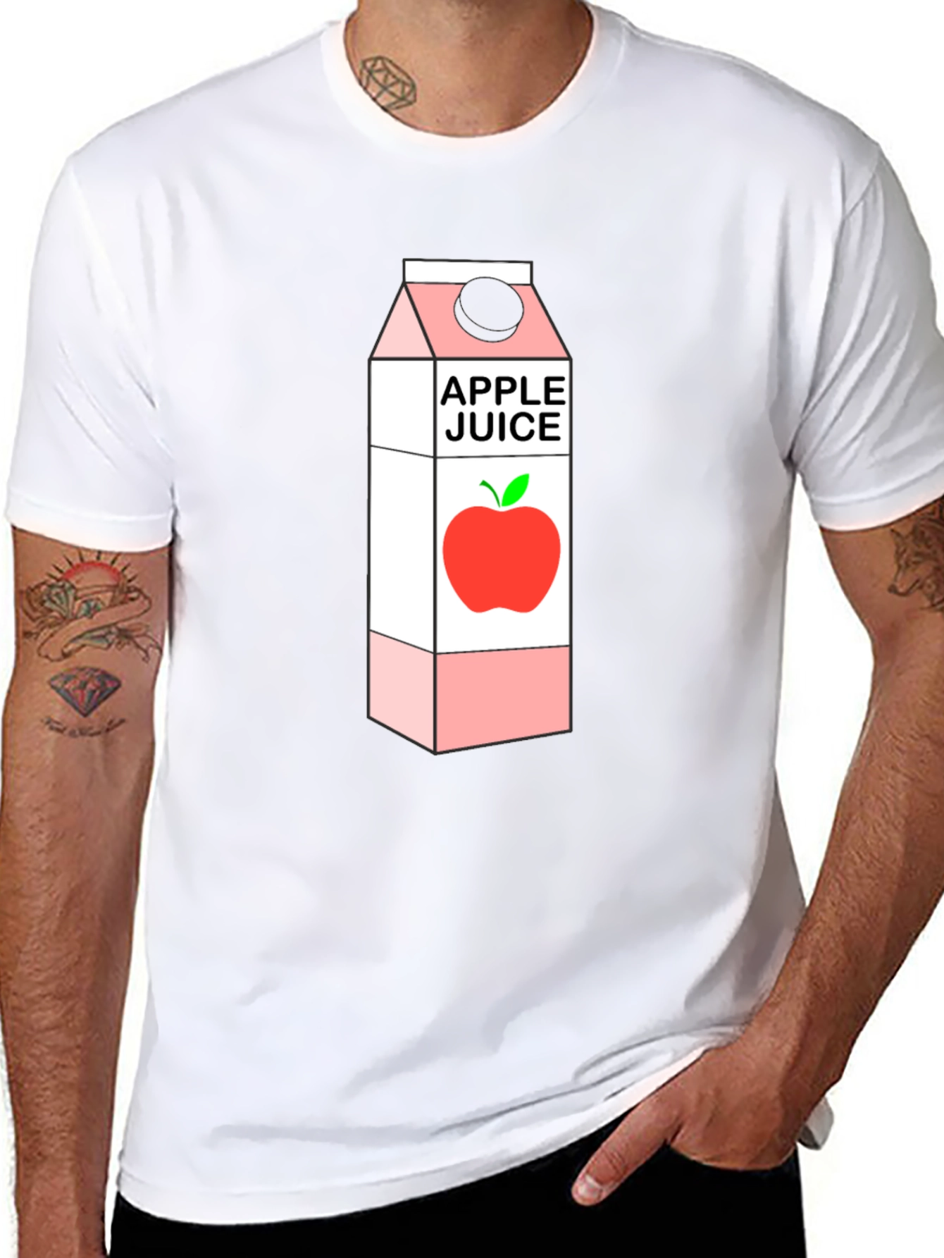Apple Juice Graphic T-Shirt