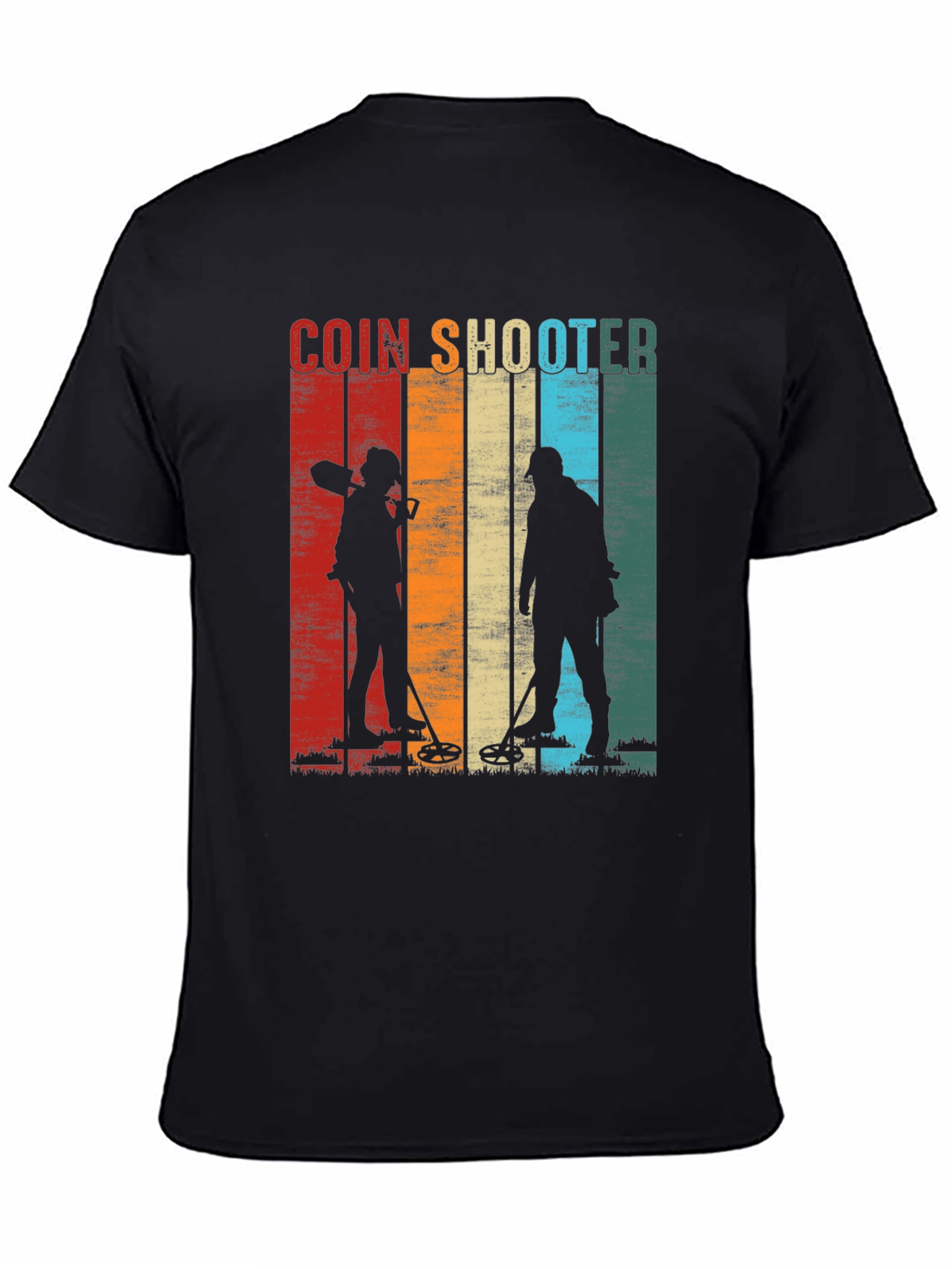 Coin Shooter T-Shirt - Metal Detecting Gift