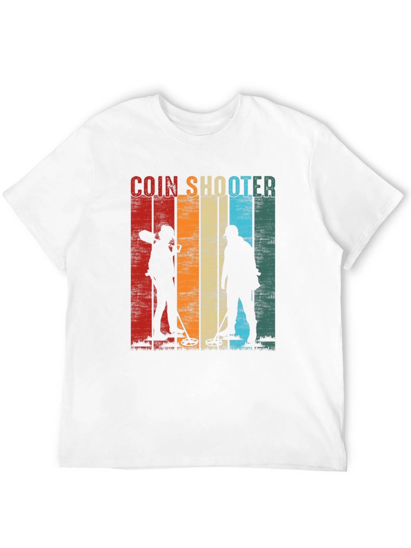 Coin Shooter T-Shirt - Metal Detecting Gift