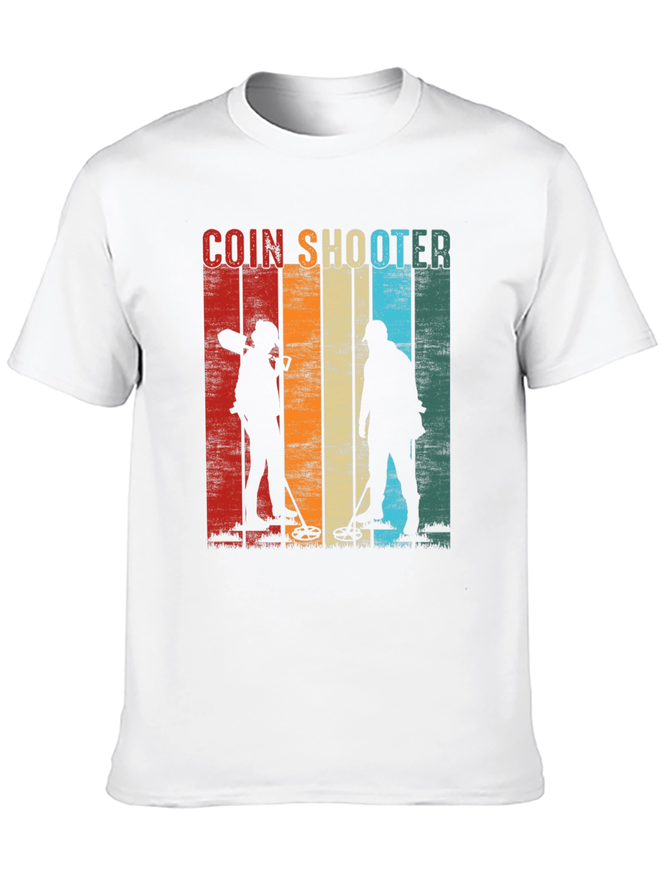 Coin Shooter T-Shirt - Metal Detecting Gift