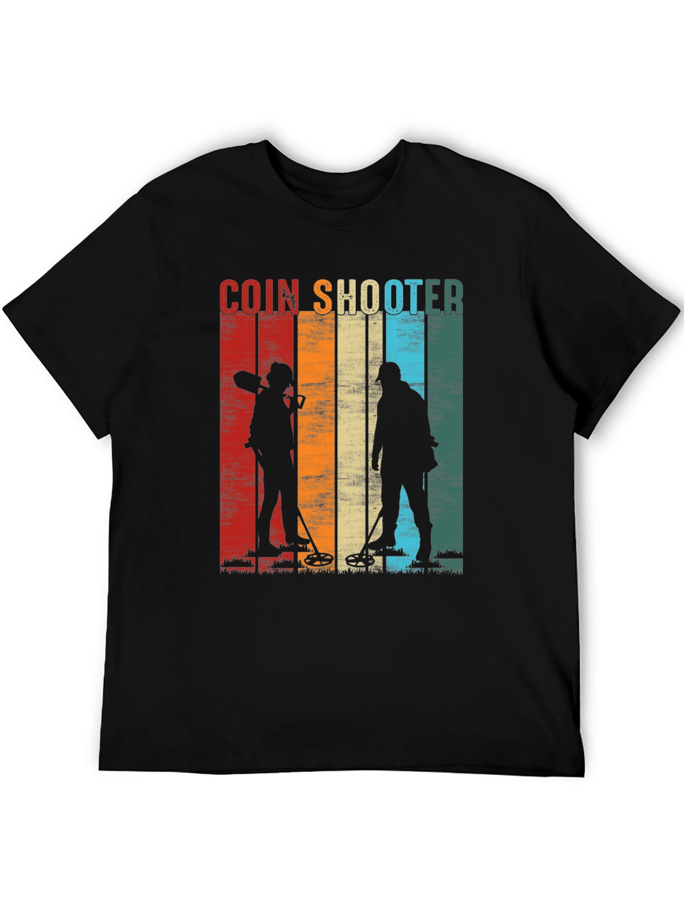Coin Shooter T-Shirt - Metal Detecting Gift