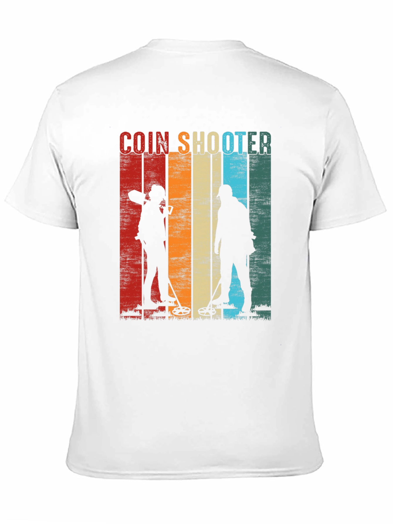 Coin Shooter T-Shirt - Metal Detecting Gift
