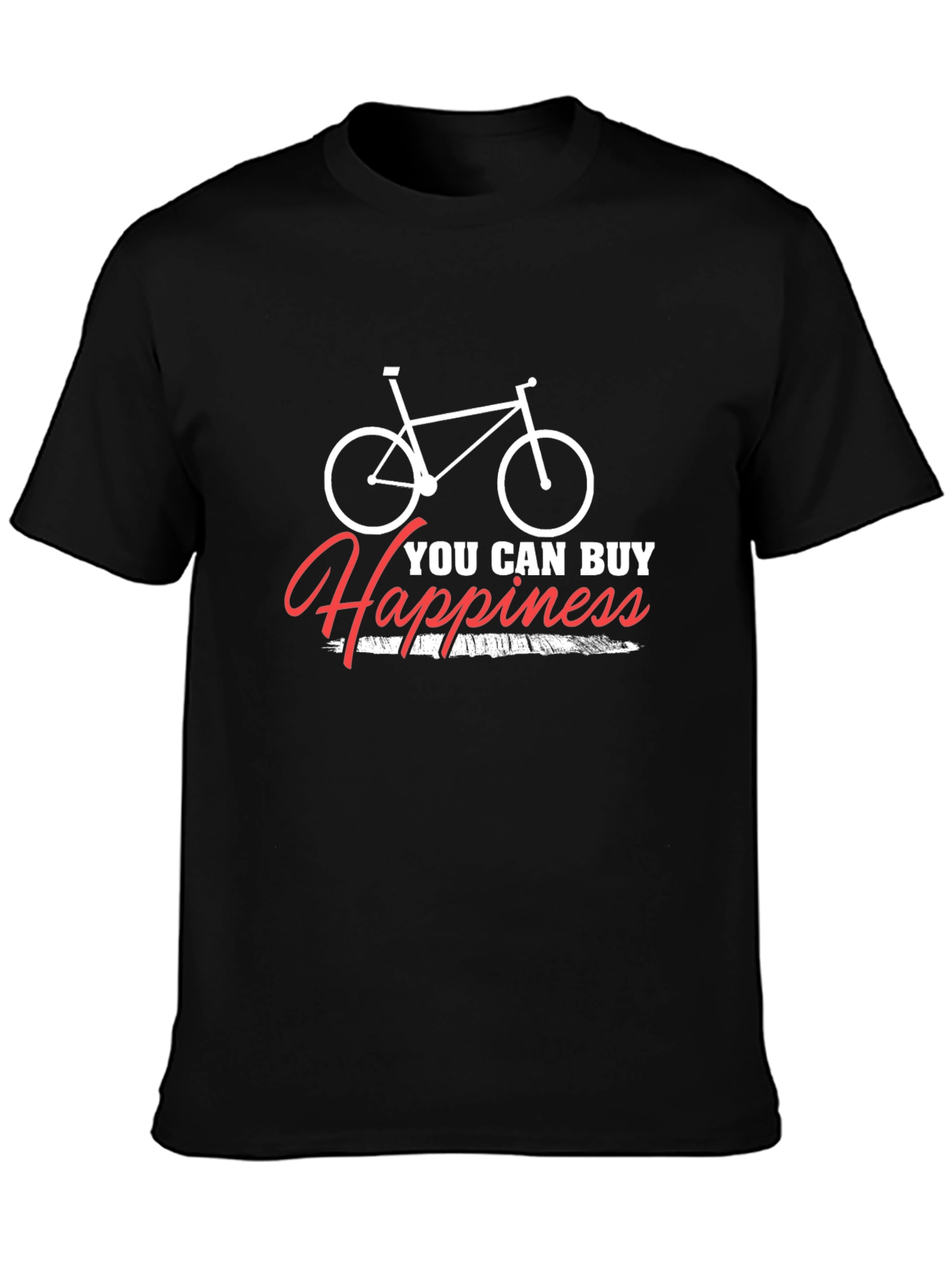 Happiness Bicycle Graphic Tee