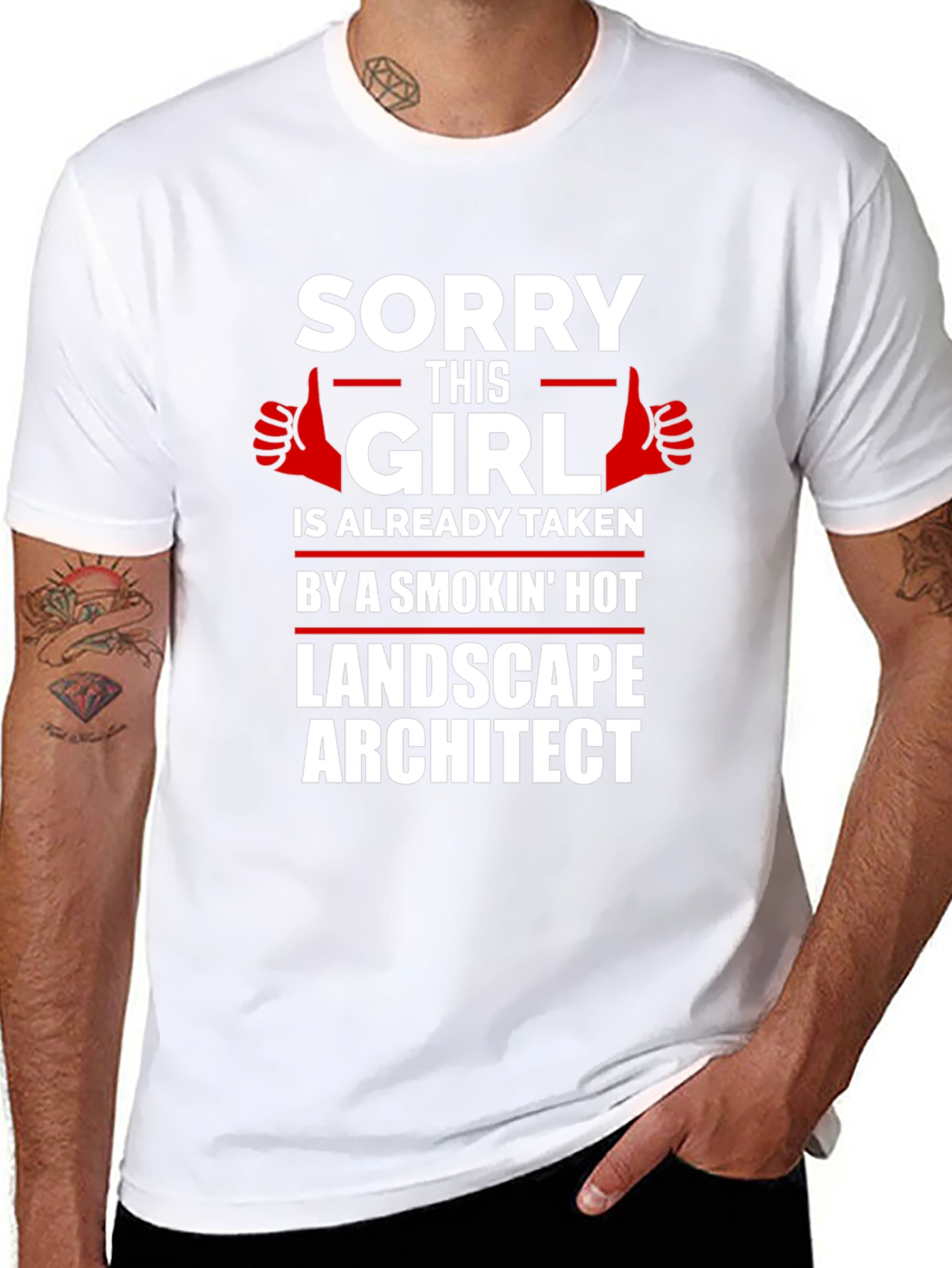 Sorry This Girl Taken Landscape Architect Graphic Tee