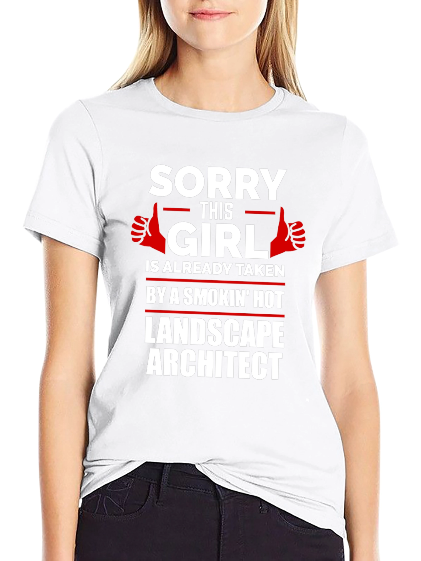 Sorry This Girl Taken Landscape Architect Graphic Tee