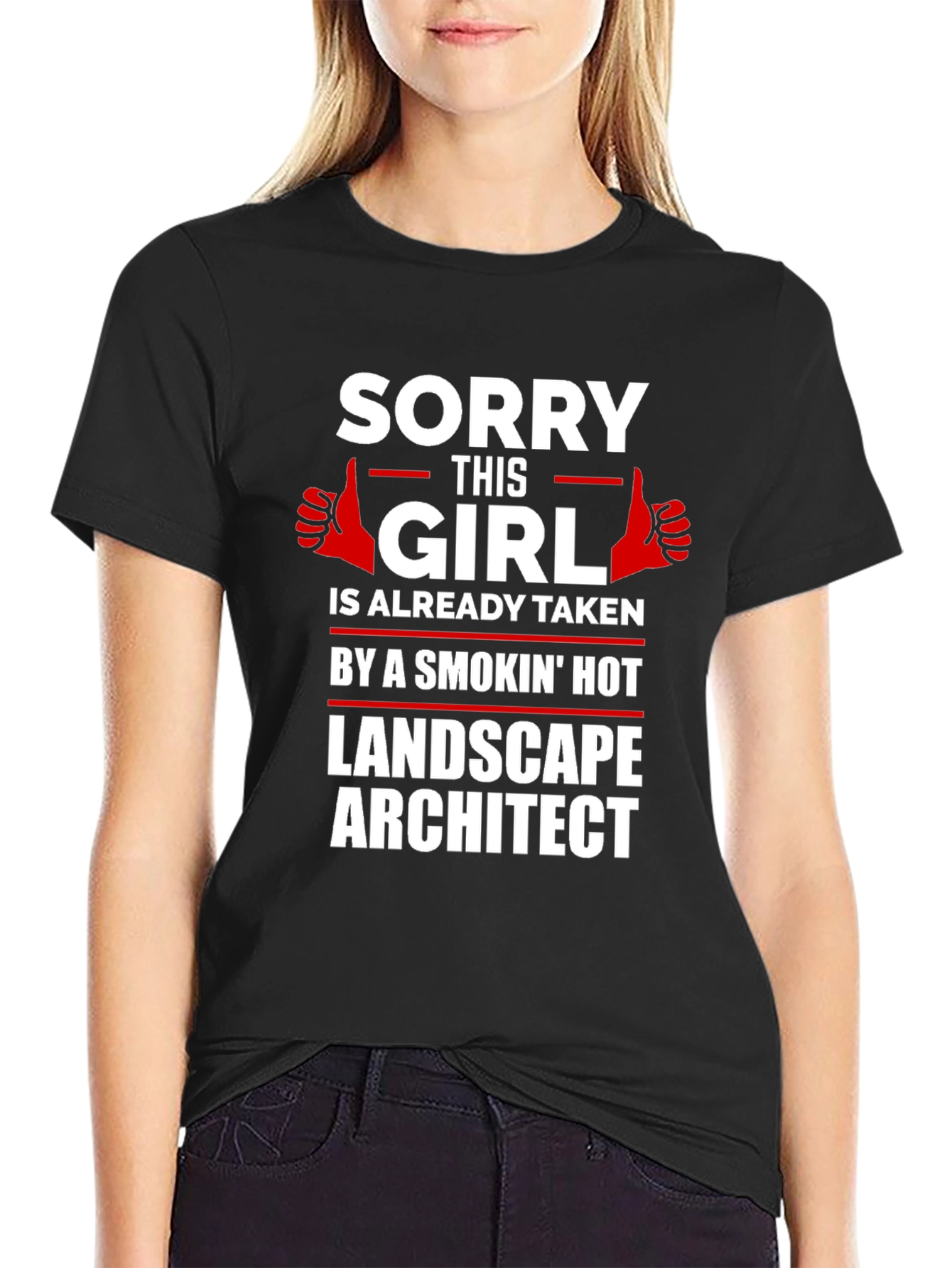 Sorry This Girl Taken Landscape Architect Graphic Tee