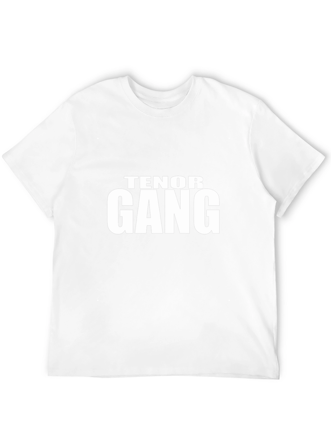Tenor Gang T-Shirt - Black Cotton Graphic Tee