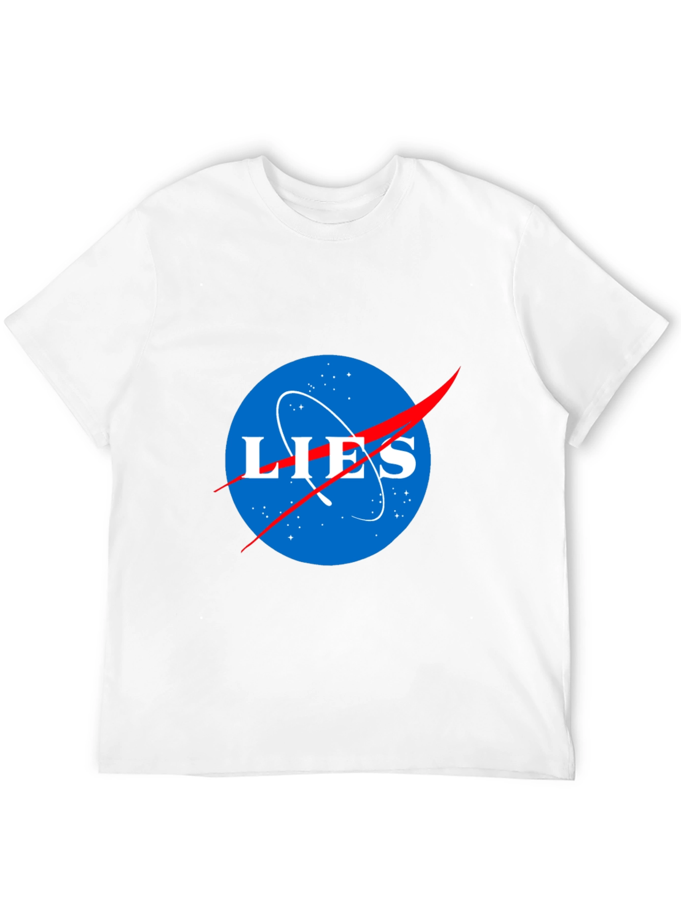 NASA Lies T-Shirt - Funny Conspiracy Graphic Tee