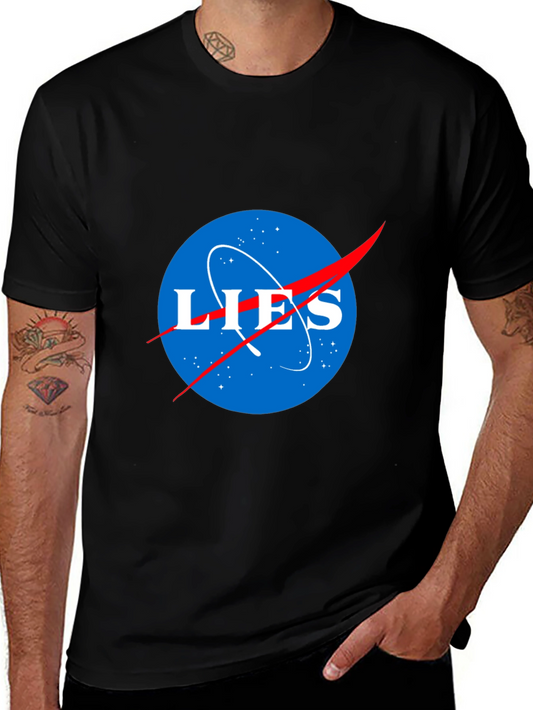 NASA Lies T-Shirt - Funny Conspiracy Graphic Tee