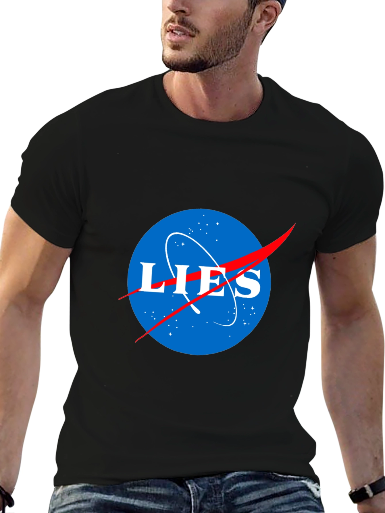 NASA Lies T-Shirt - Funny Conspiracy Graphic Tee