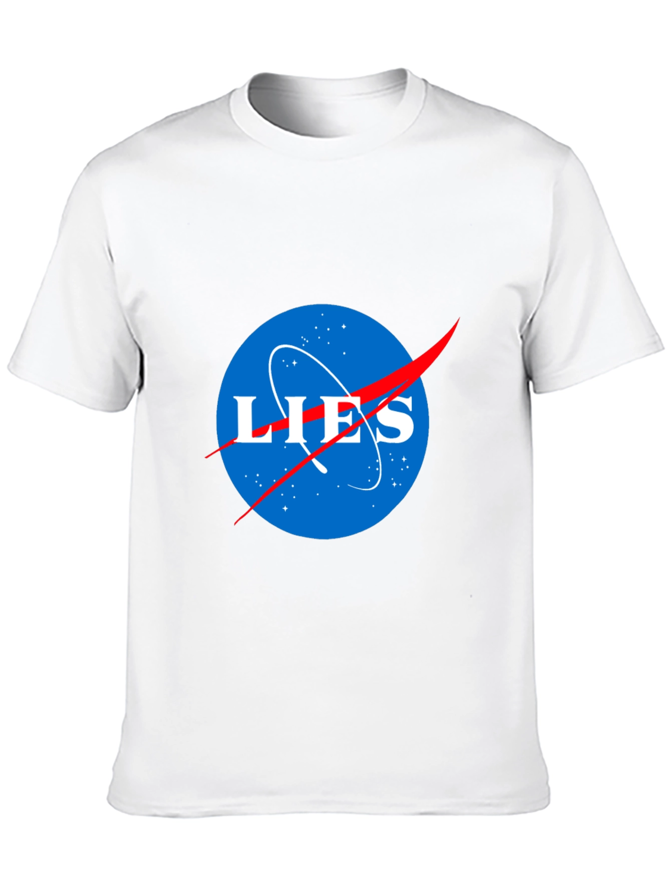 NASA Lies T-Shirt - Funny Conspiracy Graphic Tee
