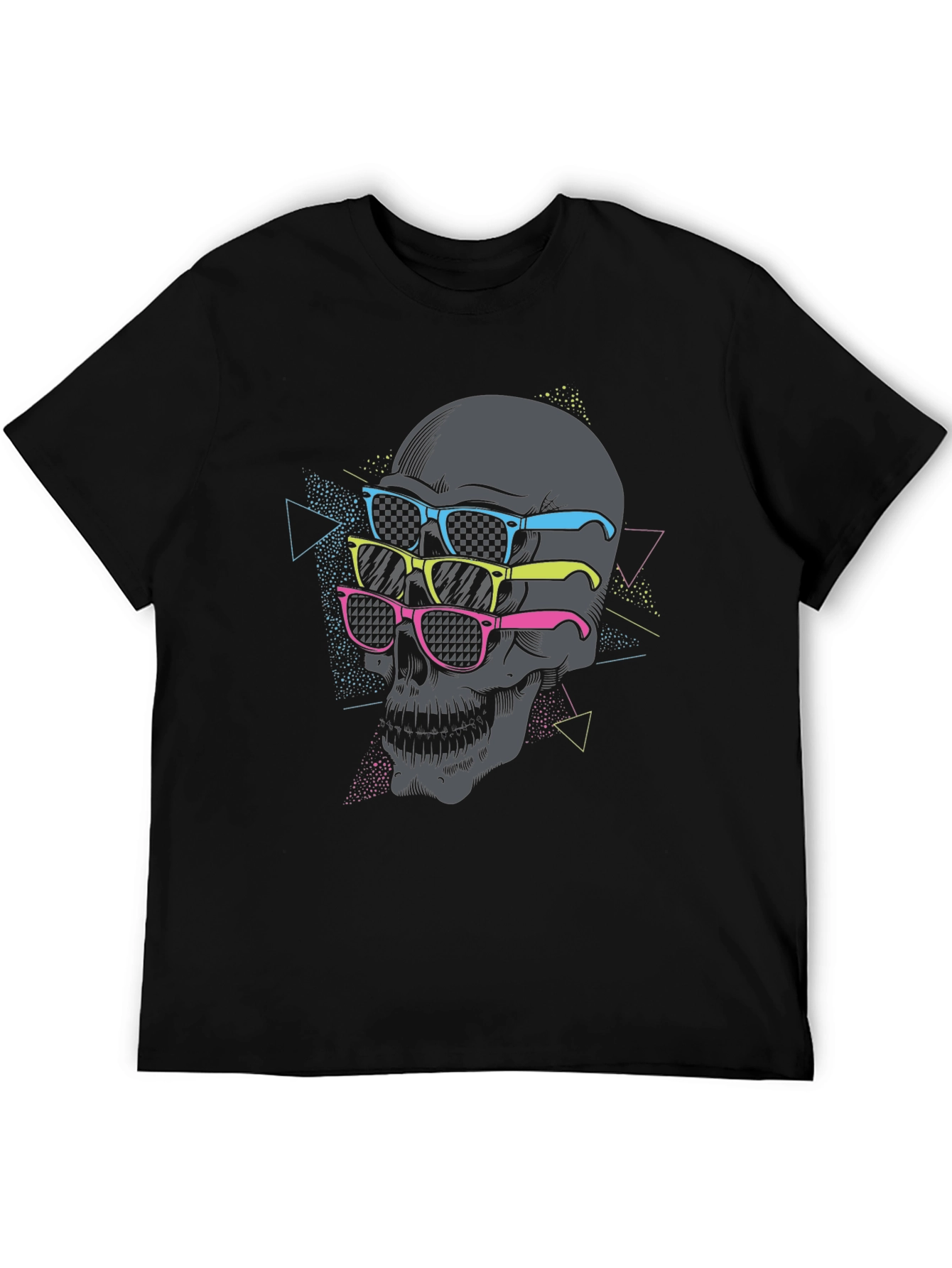 Skull with Sunglasses Graphic Tee