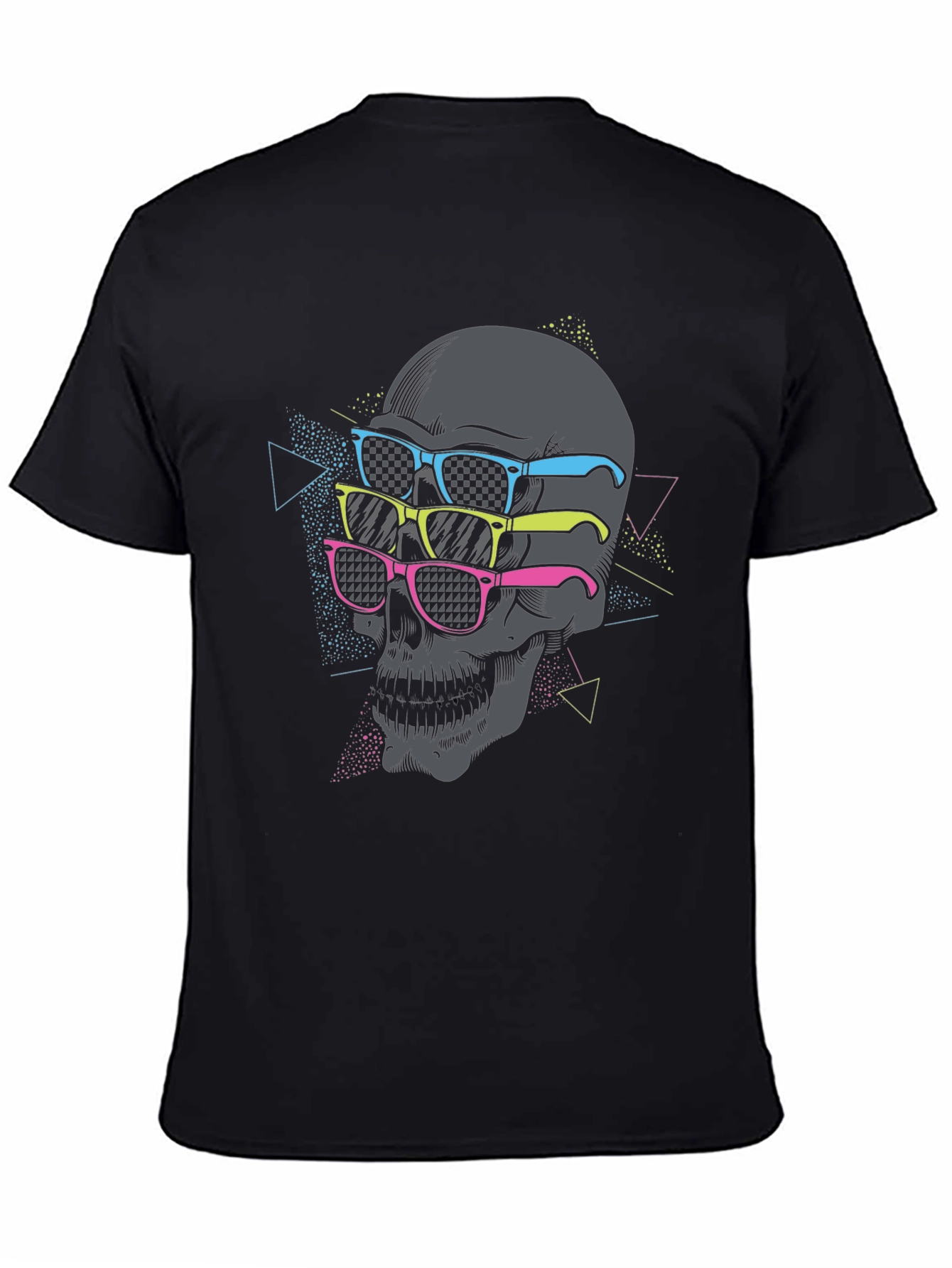 Skull with Sunglasses Graphic Tee