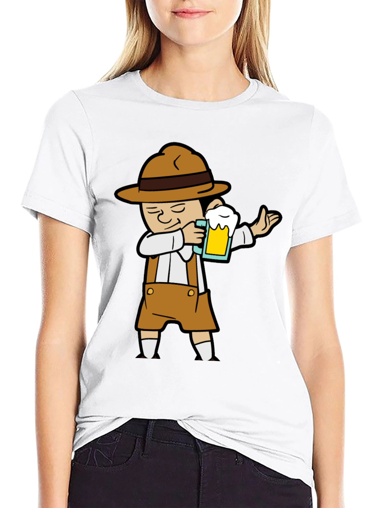 Oktoberfest Dabbing Beer T-Shirt