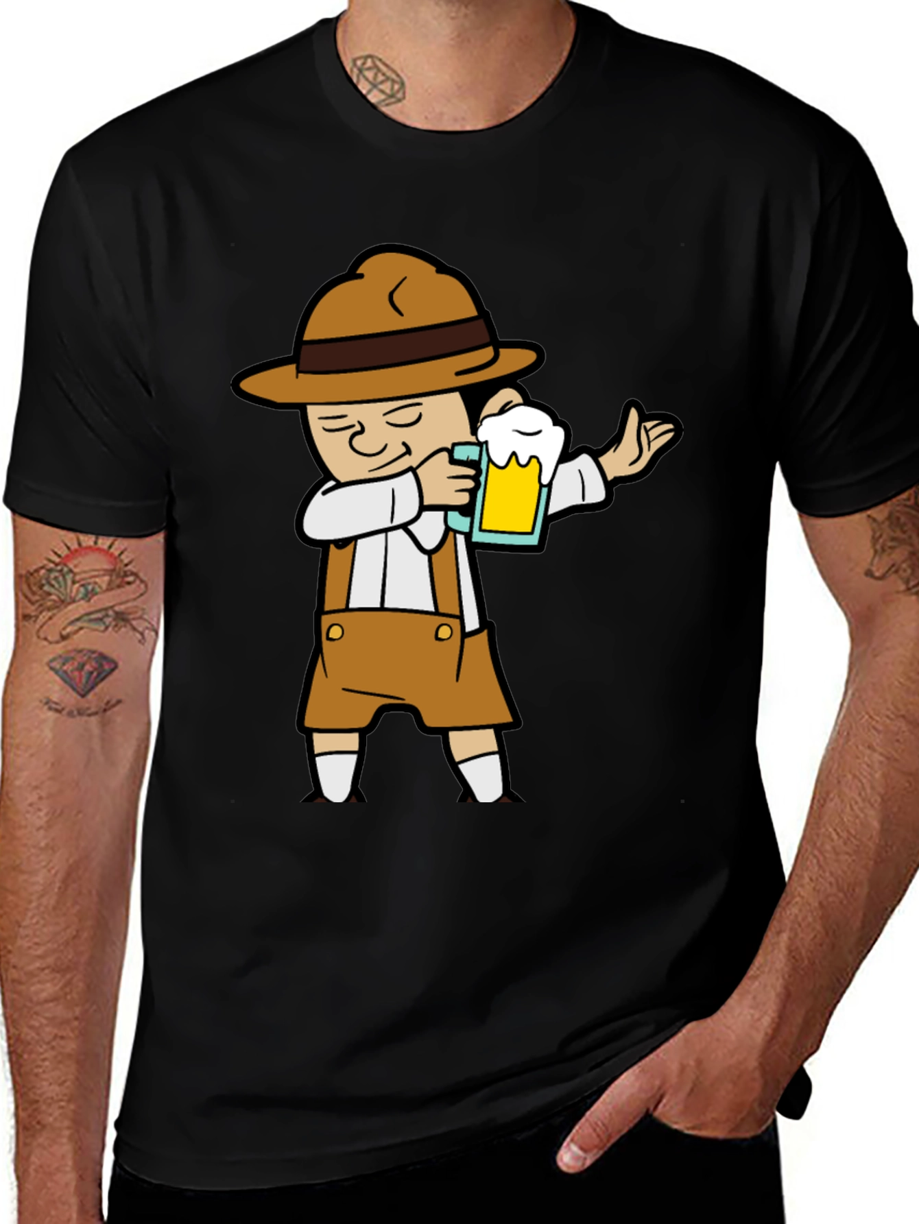 Oktoberfest Dabbing Beer T-Shirt