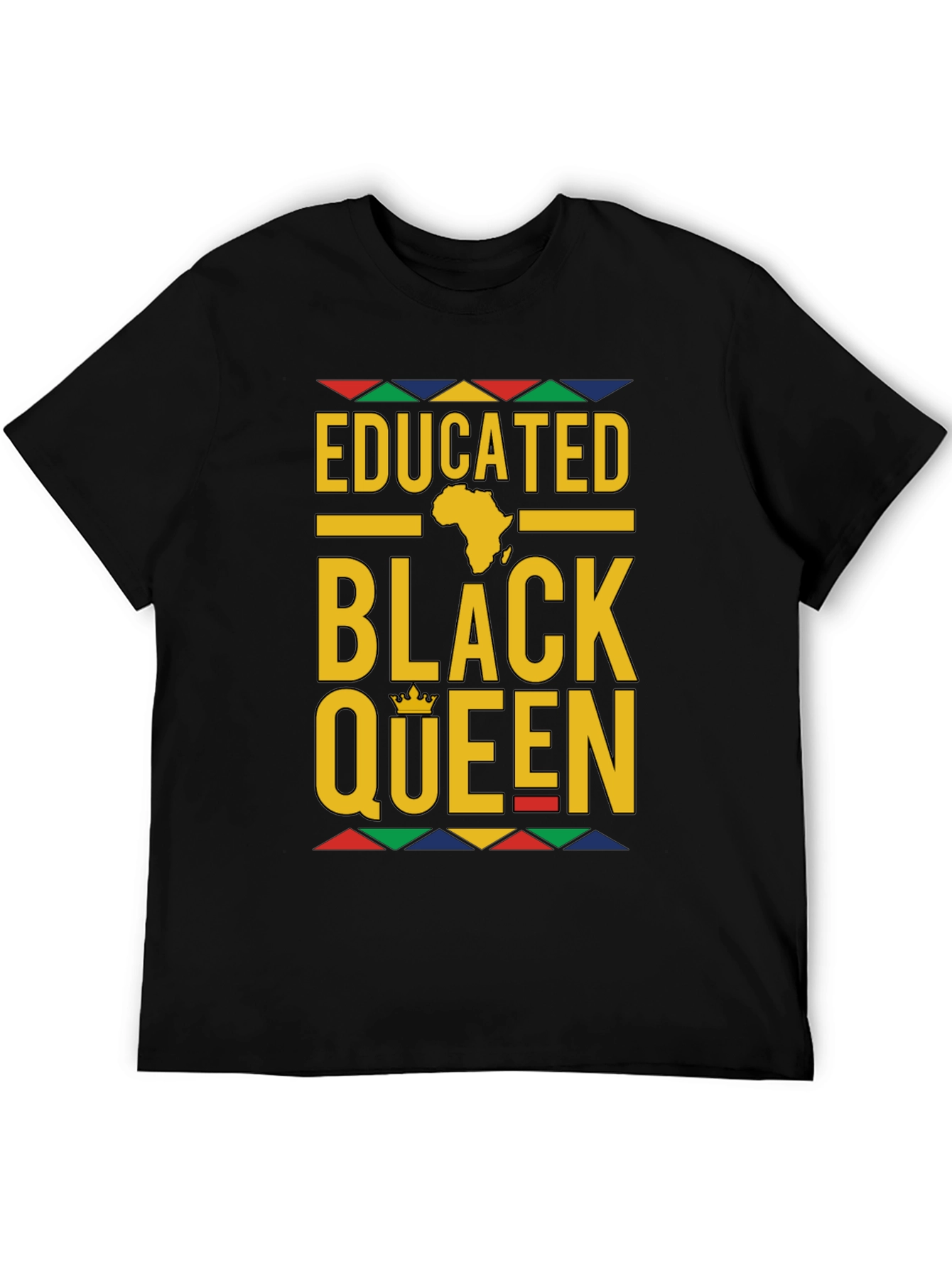 Educated Black Queen T-Shirt - Stylish Graphic Tee