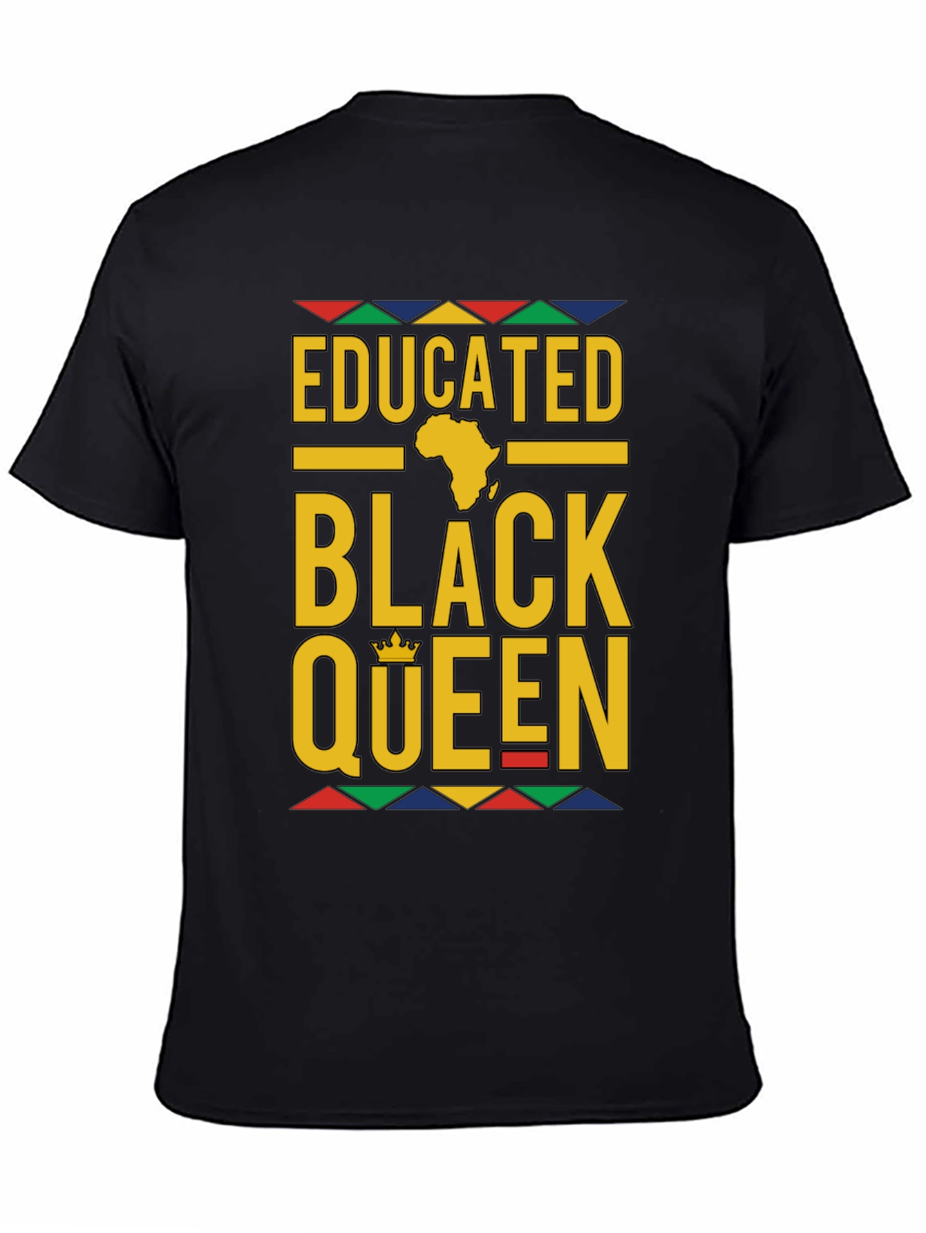 Educated Black Queen T-Shirt - Stylish Graphic Tee