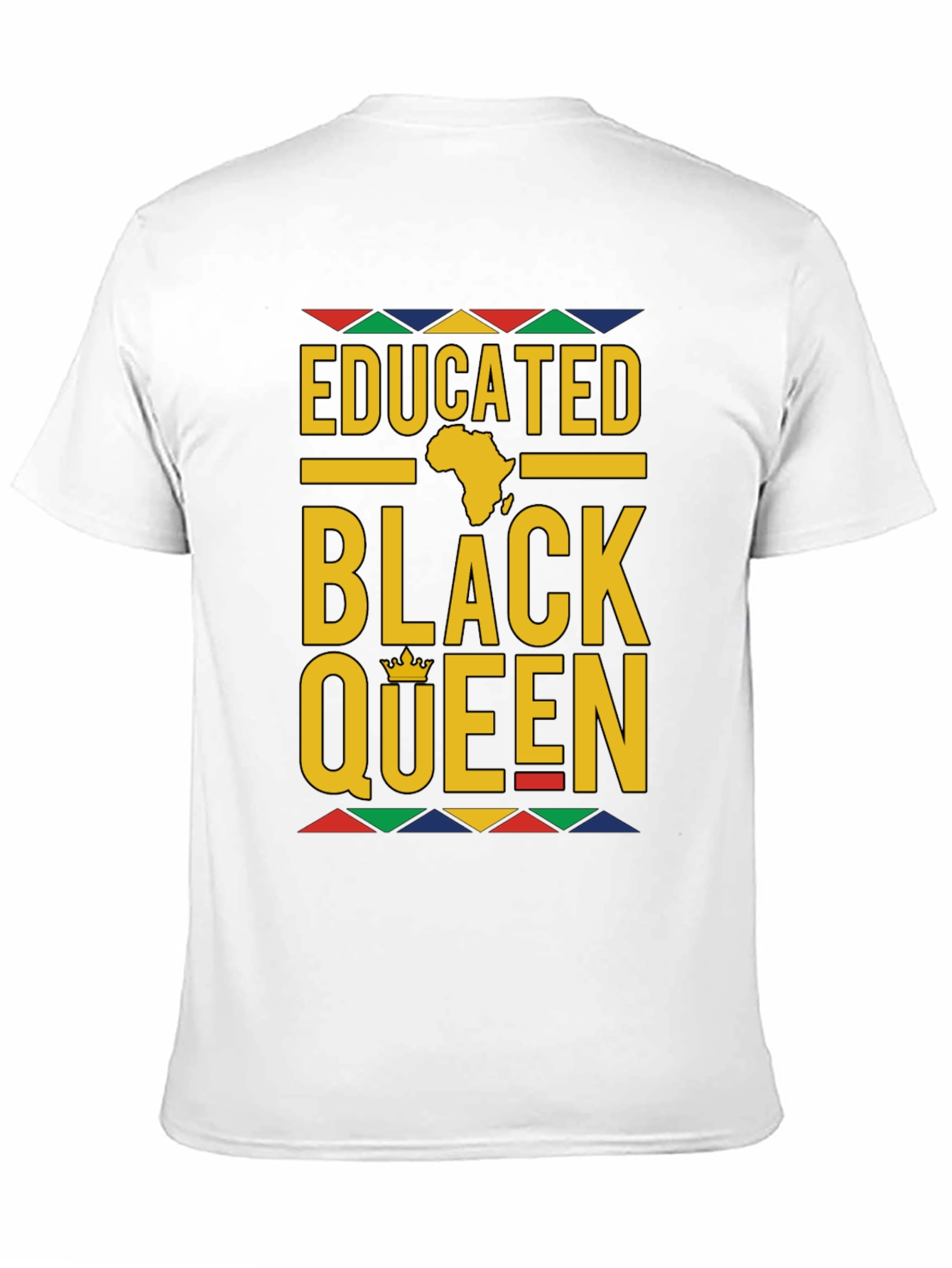 Educated Black Queen T-Shirt - Stylish Graphic Tee