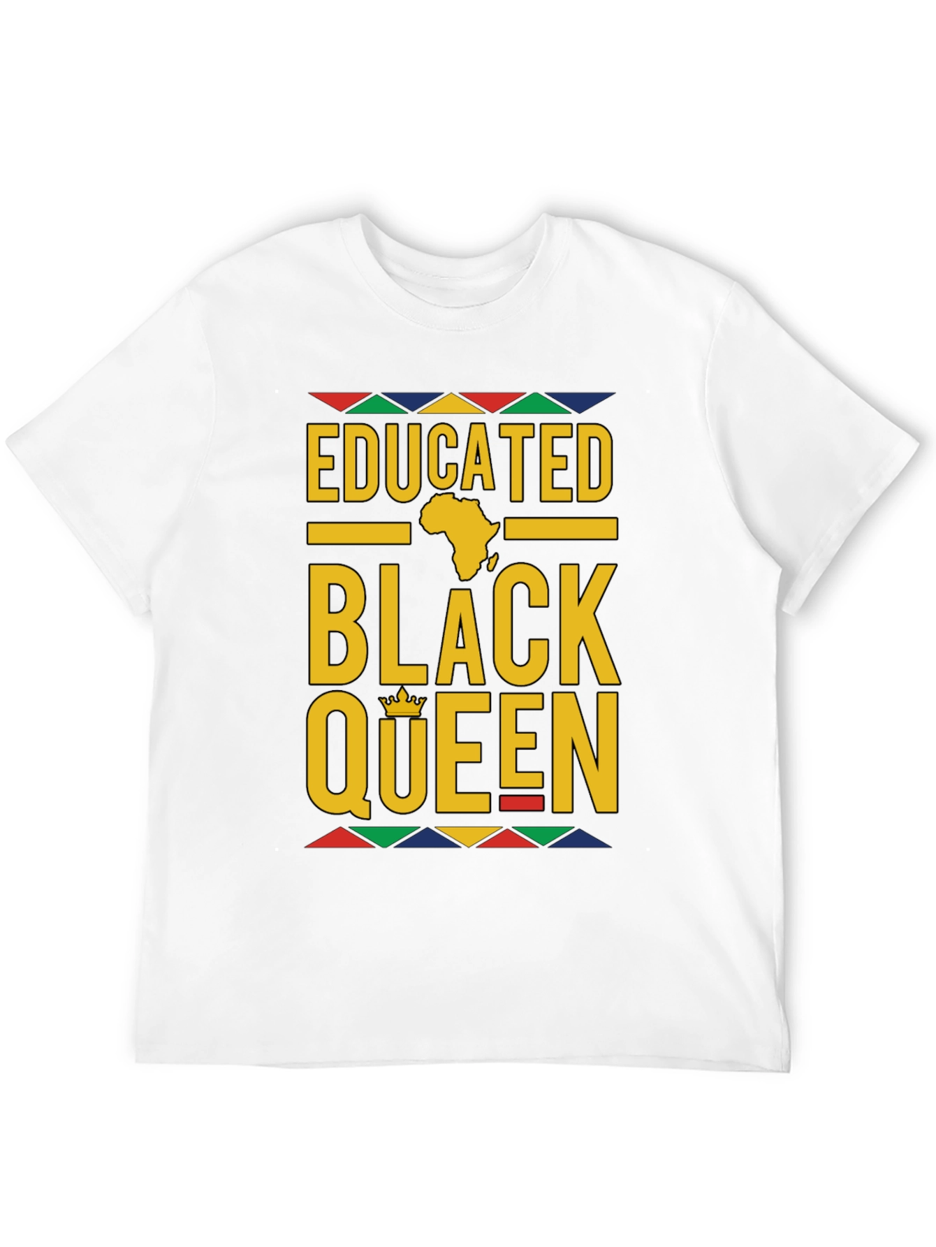 Educated Black Queen T-Shirt - Stylish Graphic Tee