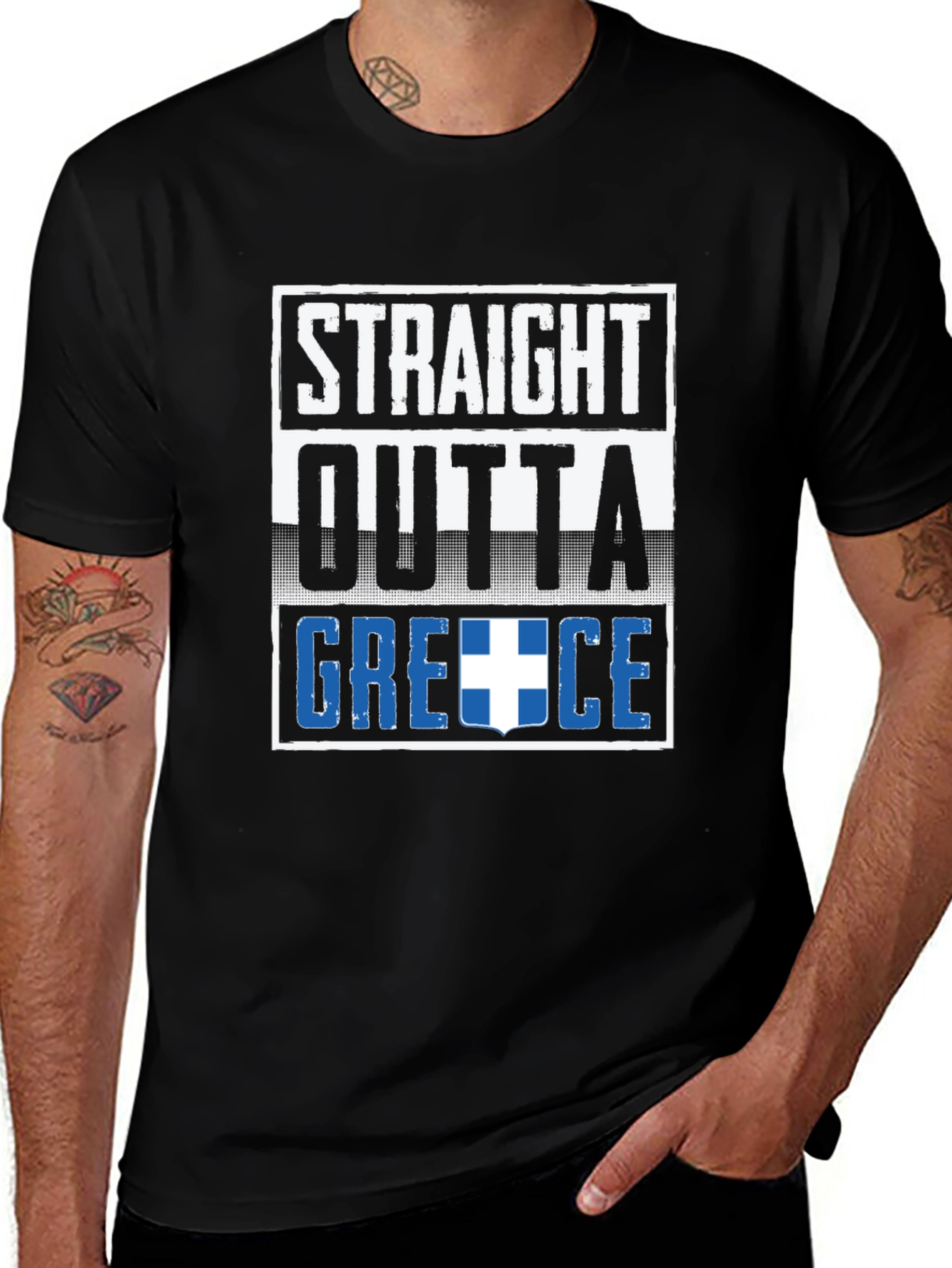 Straight Outta Greece T-Shirt