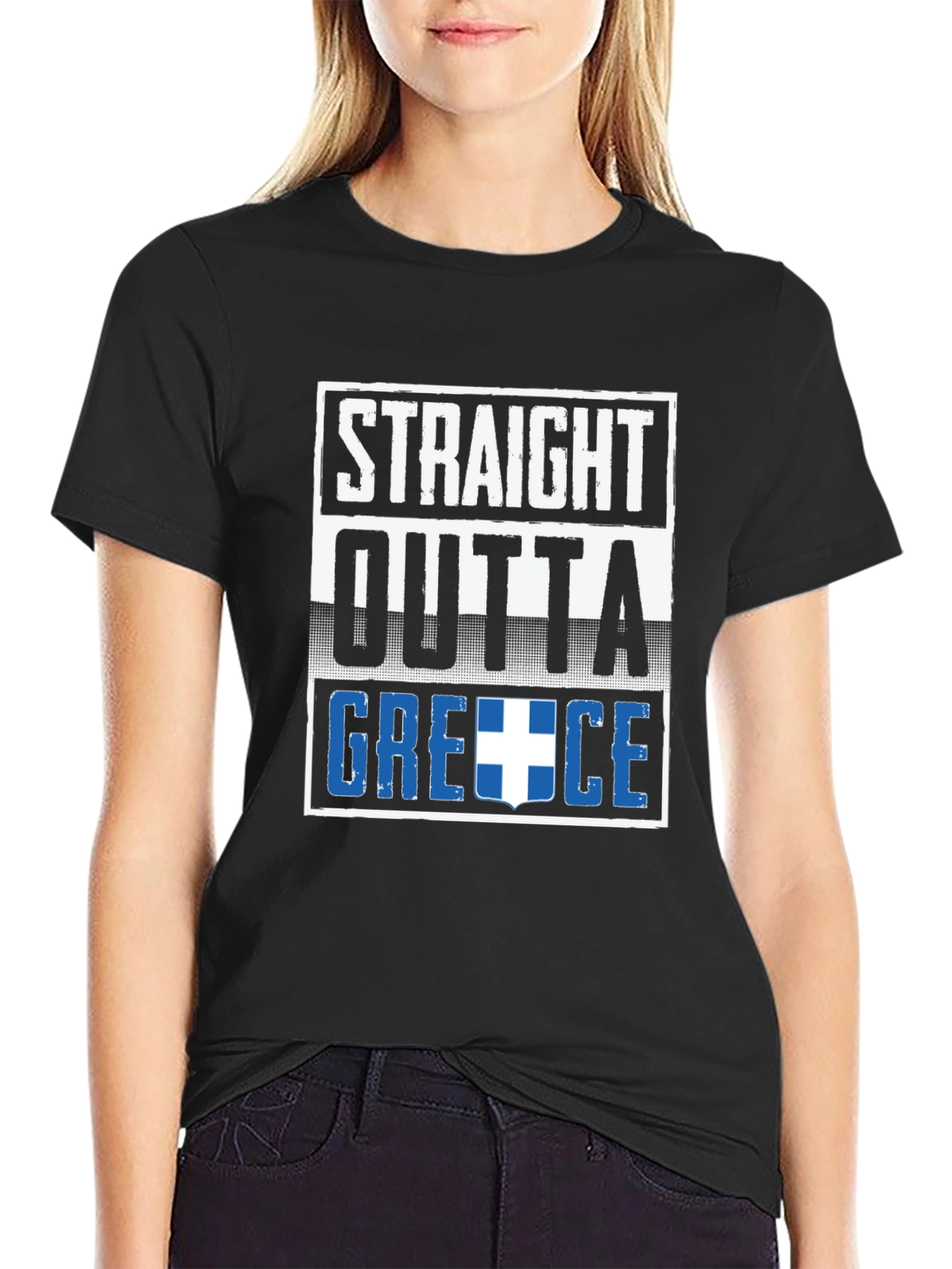 Straight Outta Greece T-Shirt
