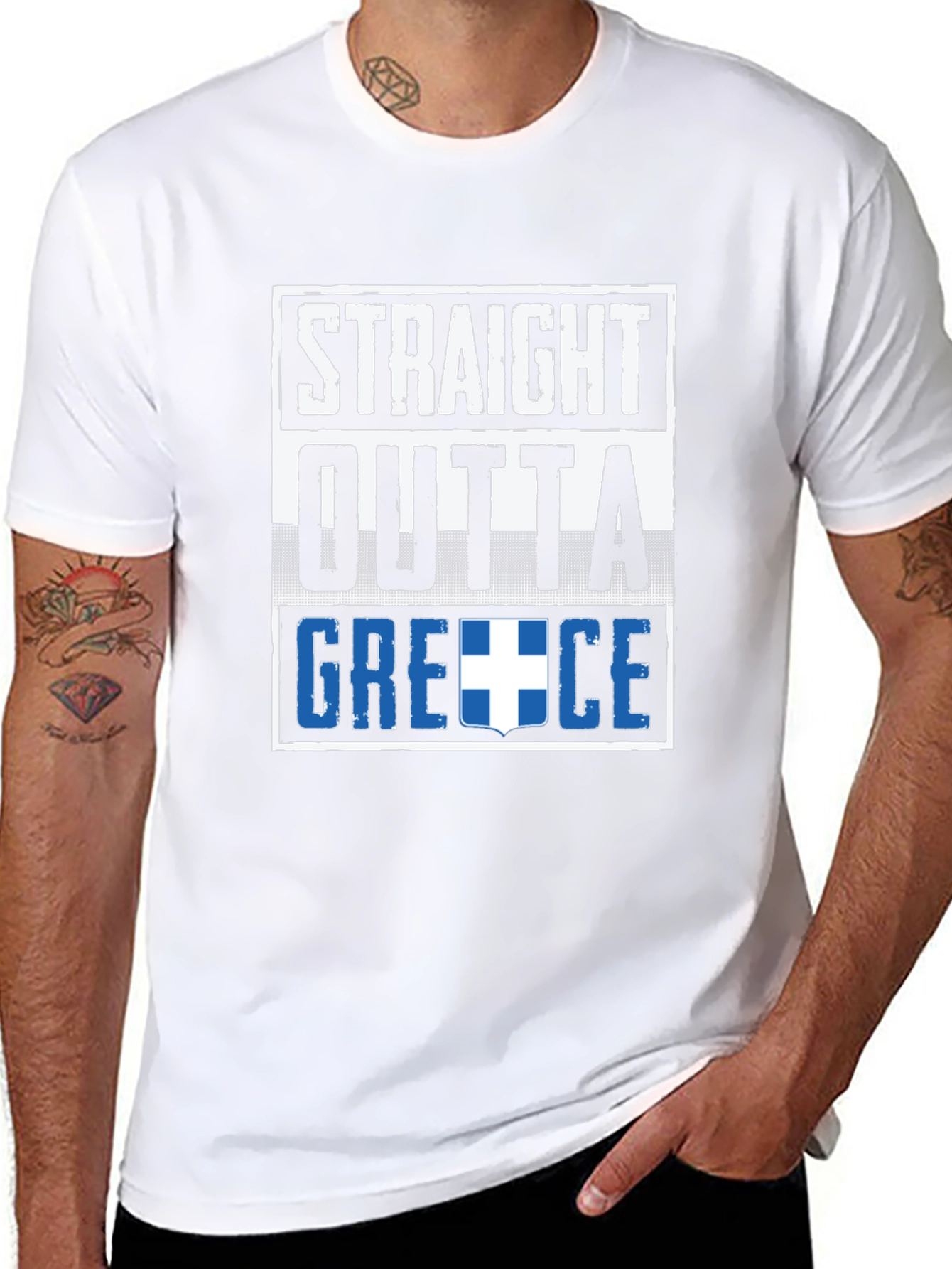 Straight Outta Greece T-Shirt